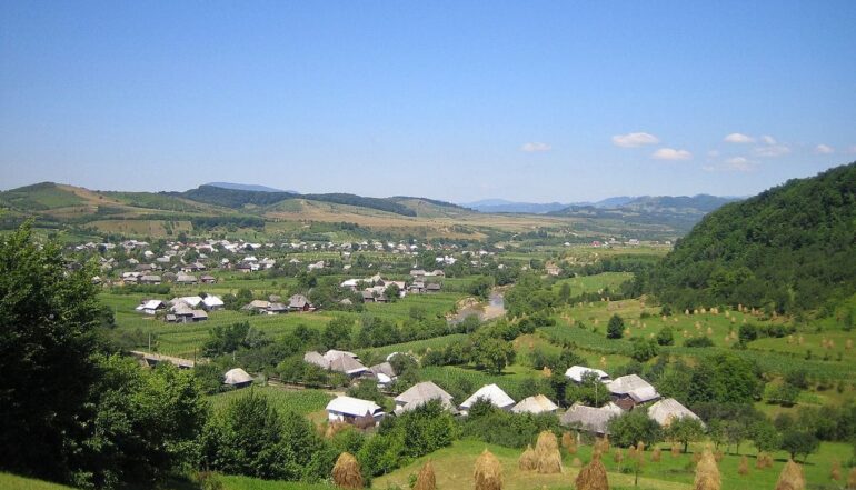 Calator prin Ardeal Comuna Lapus jud. Maramures