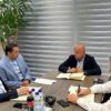 Instituția Prefectului Satu Mare, întâlnire de lucru cu primarul orașului Tășnad, Adrian Farcău: consultare cu privire la unele proiecte de HCL privind dezvoltarea orașului!