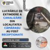 Consiliul Județean Cluj anunță recepționarea lucrărilor de extindere a rețelei de canalizare din localitatea Cămărașu!