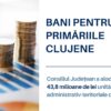 Aproape 44 de milioane de lei pentru primăriile clujene: Consiliul Județean Cluj aprobă fonduri pentru infrastructură, în contextul unor cereri mult mai mari!