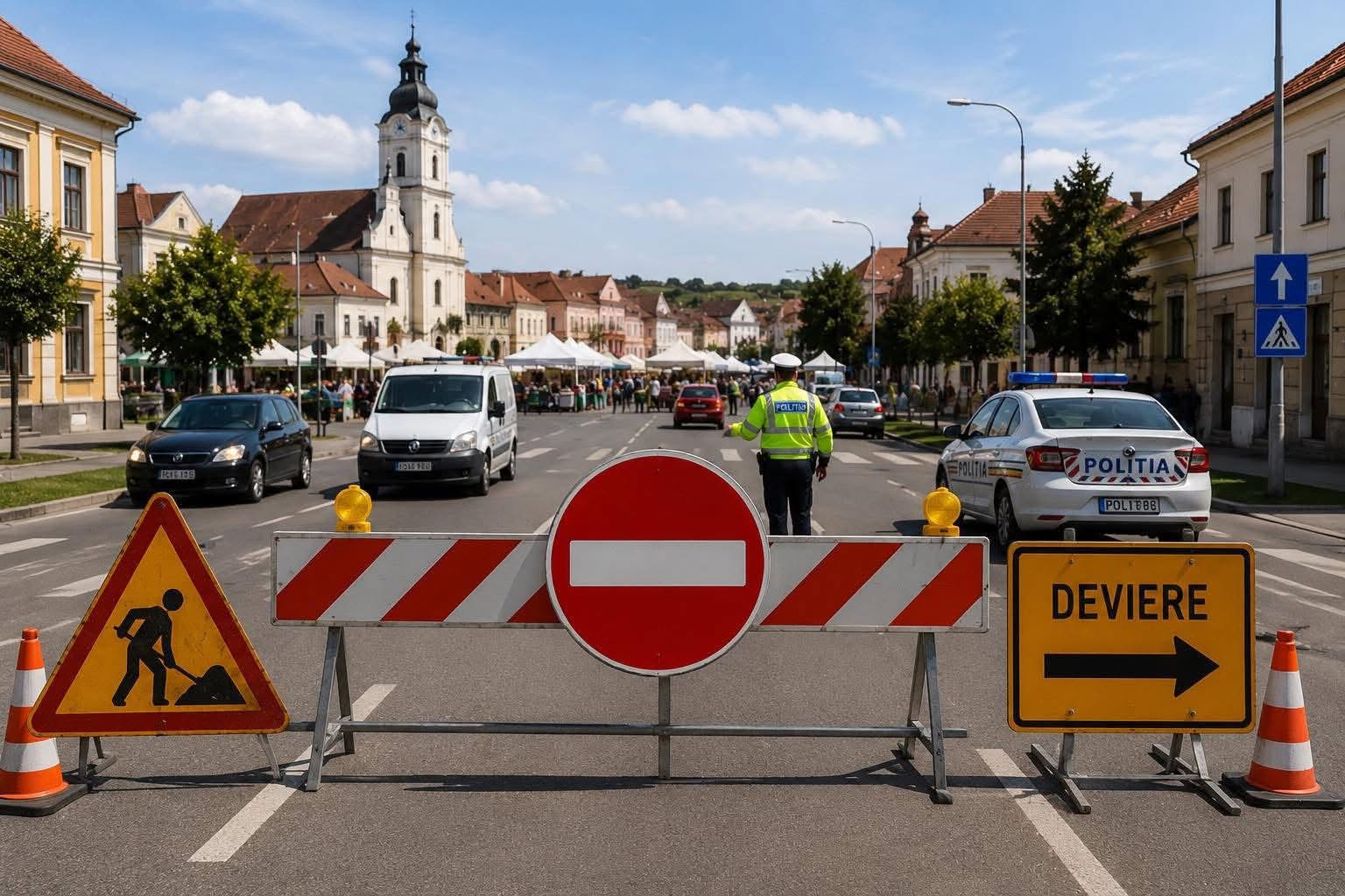 Restricții de circulație în municipiul Gherla, județul Cluj, cu ocazia Armenopolis Majorettes Fest 2026!